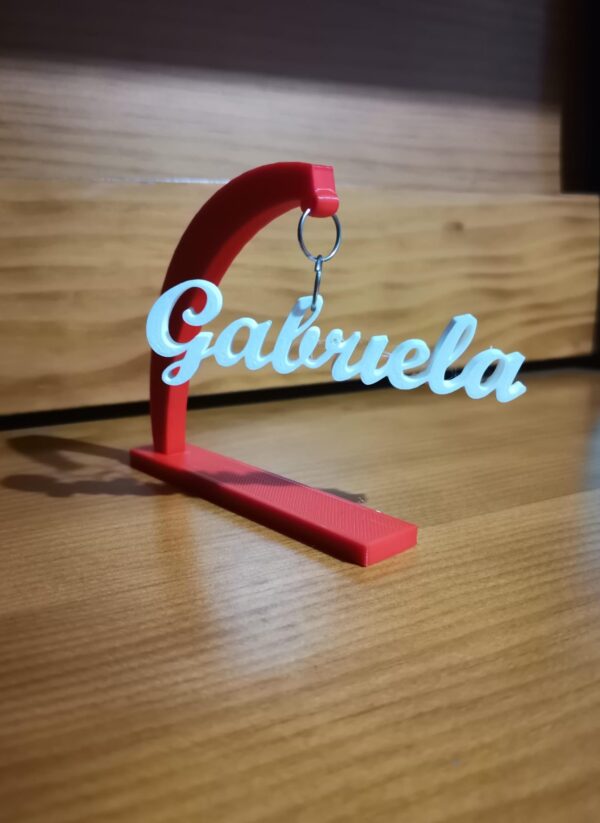 Suporte com Nome Meia Lua